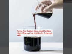 Fertilizante líquido de aminoácidos y boro de calcio