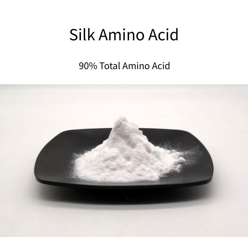 Ph5-7 Silk Amino Acid Silk Fibroin Powder For Hair Cosmetics Raw Material